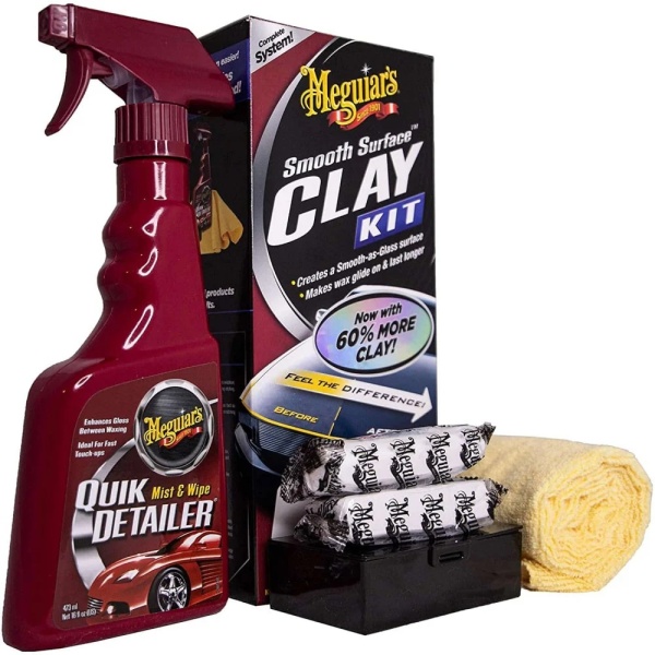 Meguiar's Smooth Surface Clay Kit Decontaminare Vopsea G1016MG